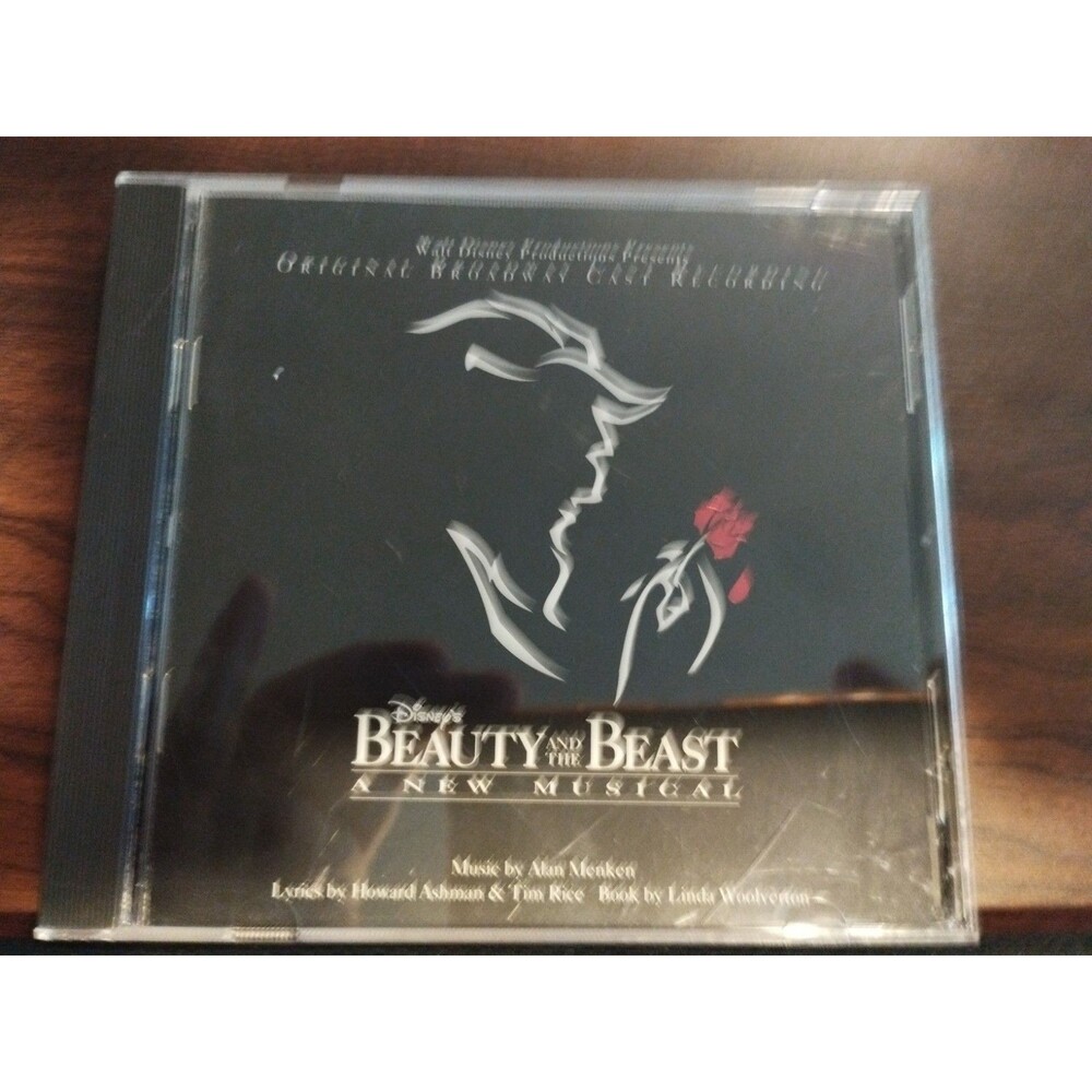 Disney Beauty and the Beast CD 1994 Original Broadway Cast Recording Soundtrack